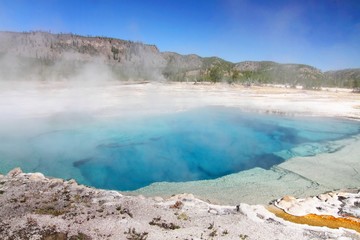 Sapphire Pool In Yellowstone