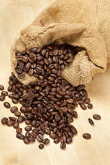 Black Organic Coffee Beans