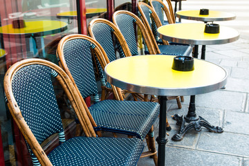 traditional Parisian coffee