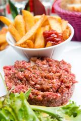 Raw beef