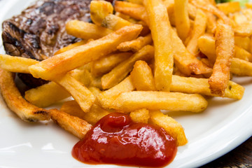 juicy steak