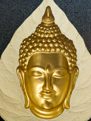 Head of Buddha statue