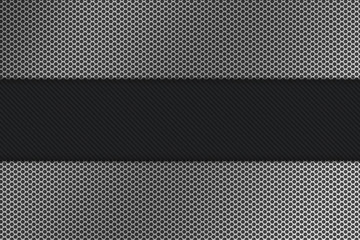Carbon Mesh metal background