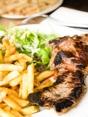 juicy steak