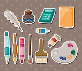 stationery stickers