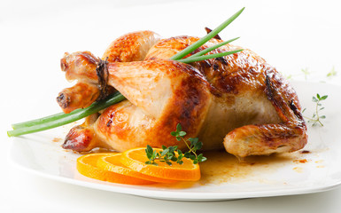 Roasted chicken