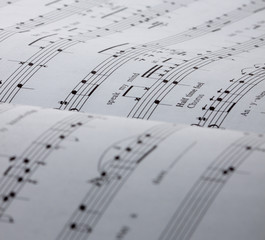 Sheet music background