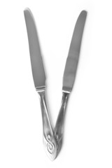 Kitchen knifes closeup