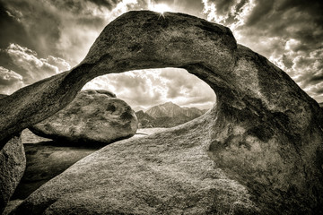 landscape photography, bw