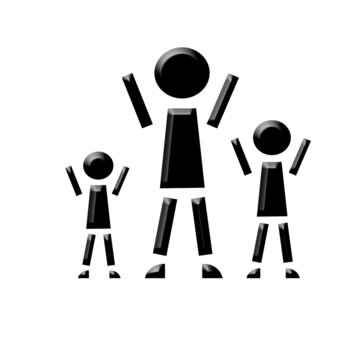 Petit groupe de bonhommes