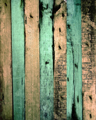 Texture of old color wood for background