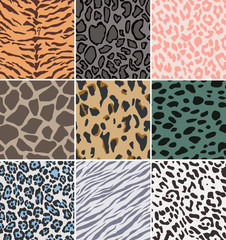 seamless animal skin pattern