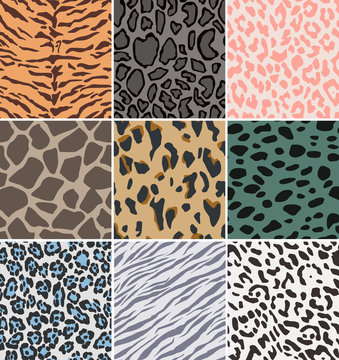 seamless animal skin pattern