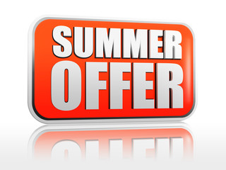 summer offer banner