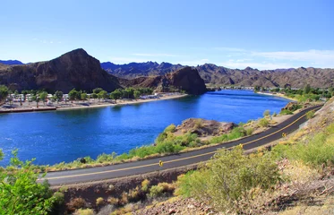  Toneellandschap van meer Havasu in Arizona © SNEHIT PHOTO