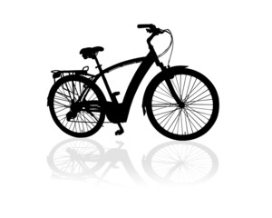 Fototapeta premium Vélo noir