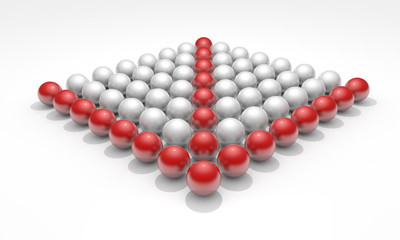 Teamwork concept idea