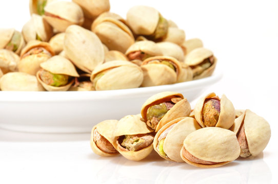 Detalle de pistachos.