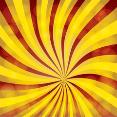 Obraz premium Yellow and red background rays