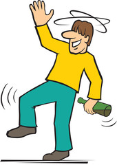 drunken man