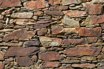 alte Steinmauer braun Felsen