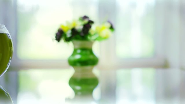 zielona herbata tea green - kwiat