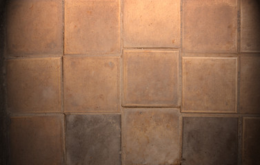 old tile as a background