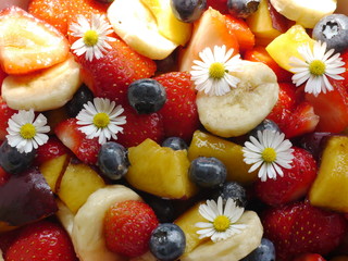 Sommerlicher Obstsalat