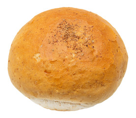 bread on a white background