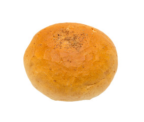bread on a white background