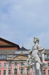 Fototapeta na wymiar Pałac wyborcza szczegółowo Trier, Niemcy