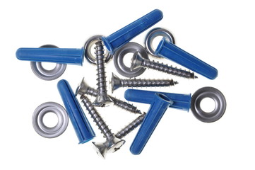 Dowels screws and washers mounting accessories