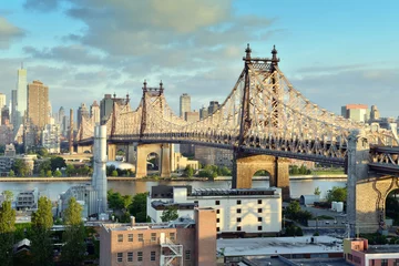 Foto op Plexiglas Queensboro Bridge, New York 3 © GordonGrand