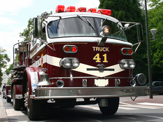 camion de pompier