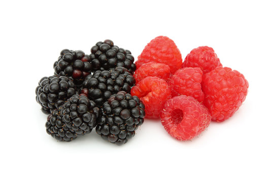 More e lamponi - Blackberries and raspberries