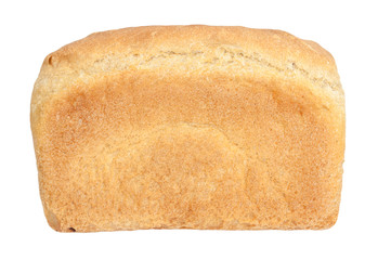 Bread isolated on white