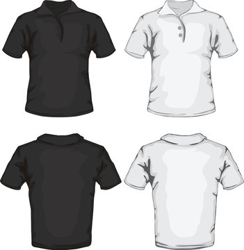 polo shirt template design
