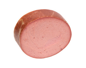 sausage on a white background