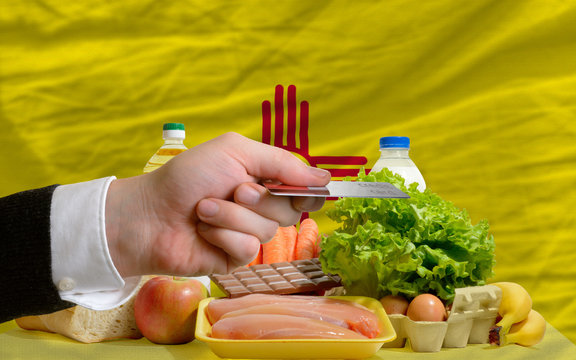 buying groceries with credit card in us state of new mexico