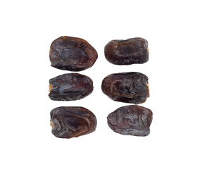 dates on a white background