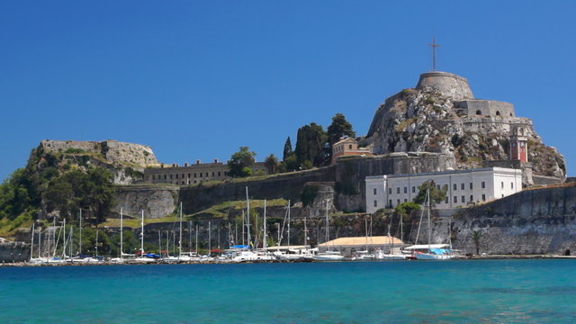 Old fort in Corfu town