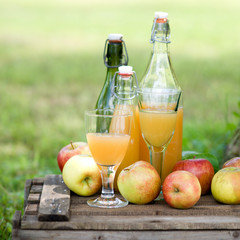 Erntezeit, Apfelsaft