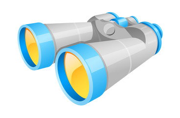 vector icon binoculars