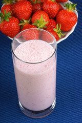 Strawberry milkshake