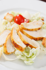 Chicken Caesar salad