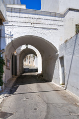 Alleyway. Ostuni. Puglia. Italy.