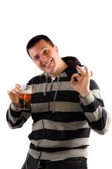Happy man
