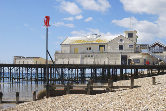 Pier at Bognor Regis. Sussex. England