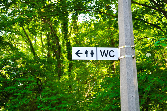 Hinweis/ &ouml;ffentliches WC
