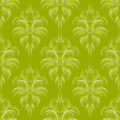 Green seamless wallpaper